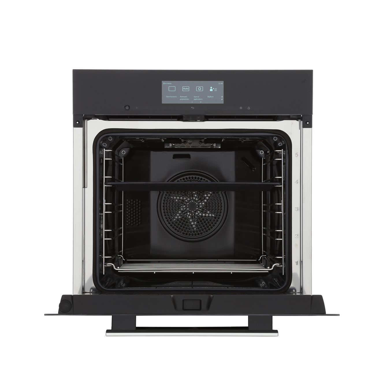 Buy Miele PureLine H6860BP Obsidian Black Single Built In Electric Oven