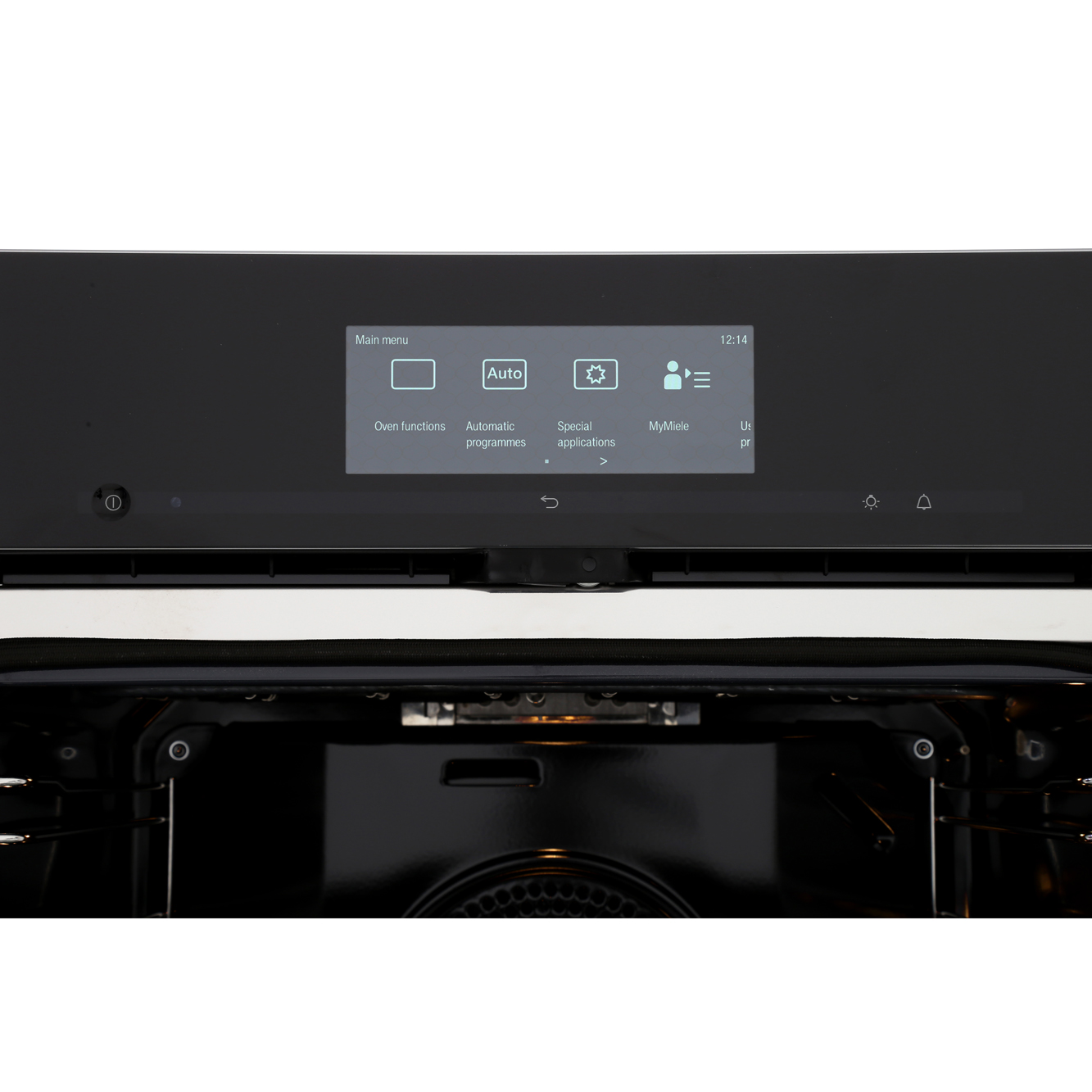 Buy Miele PureLine H6860BP Obsidian Black Single Built In Electric Oven