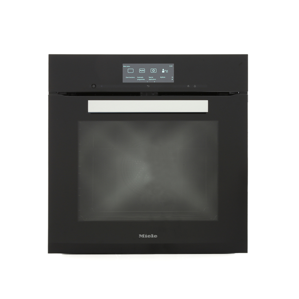 Buy Miele PureLine H6860BP Obsidian Black Single Built In Electric Oven