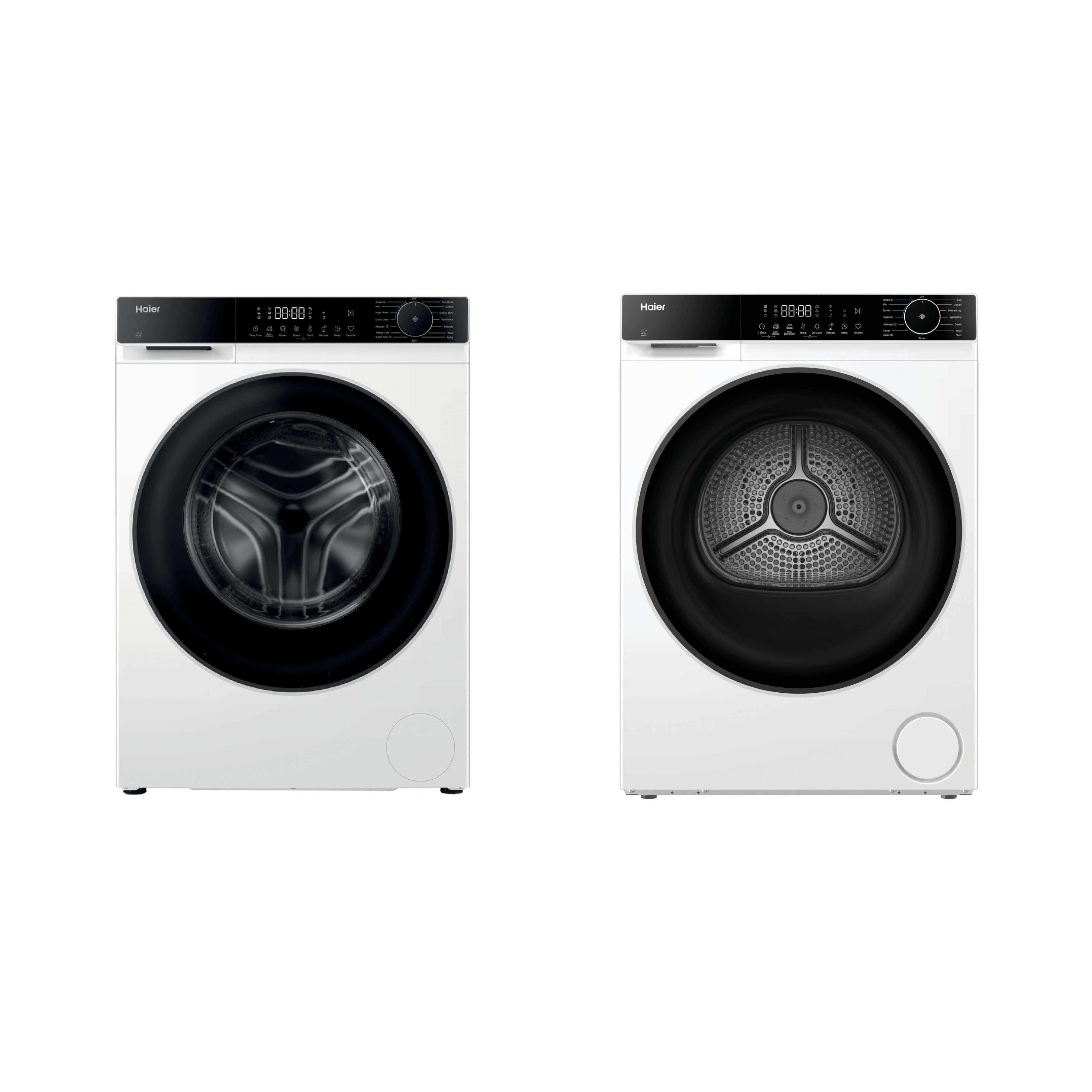 Haier Washing Machine + Heat Pump Tumble Dryer