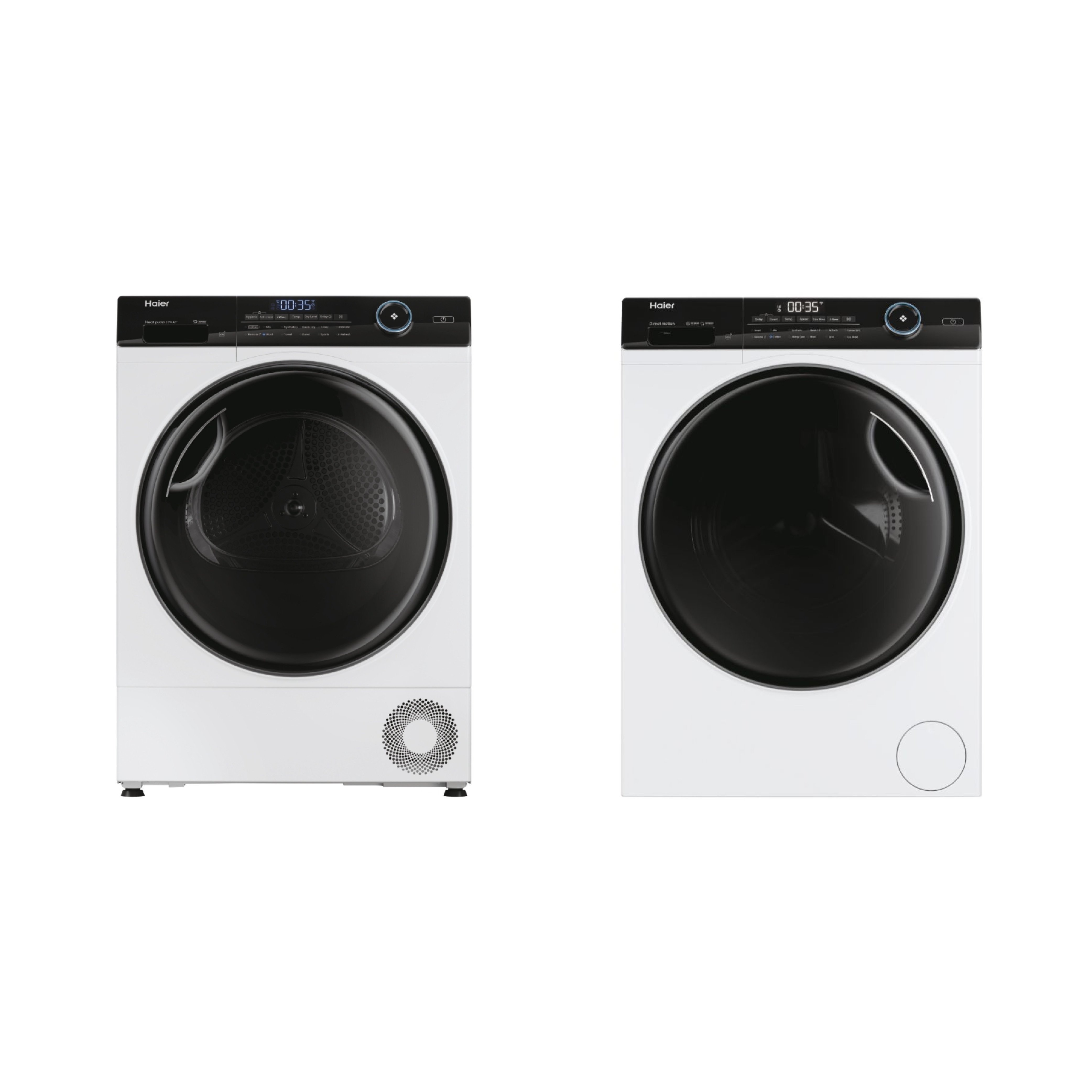 Haier Heat Pump Tumble Dryer + Washing Machine