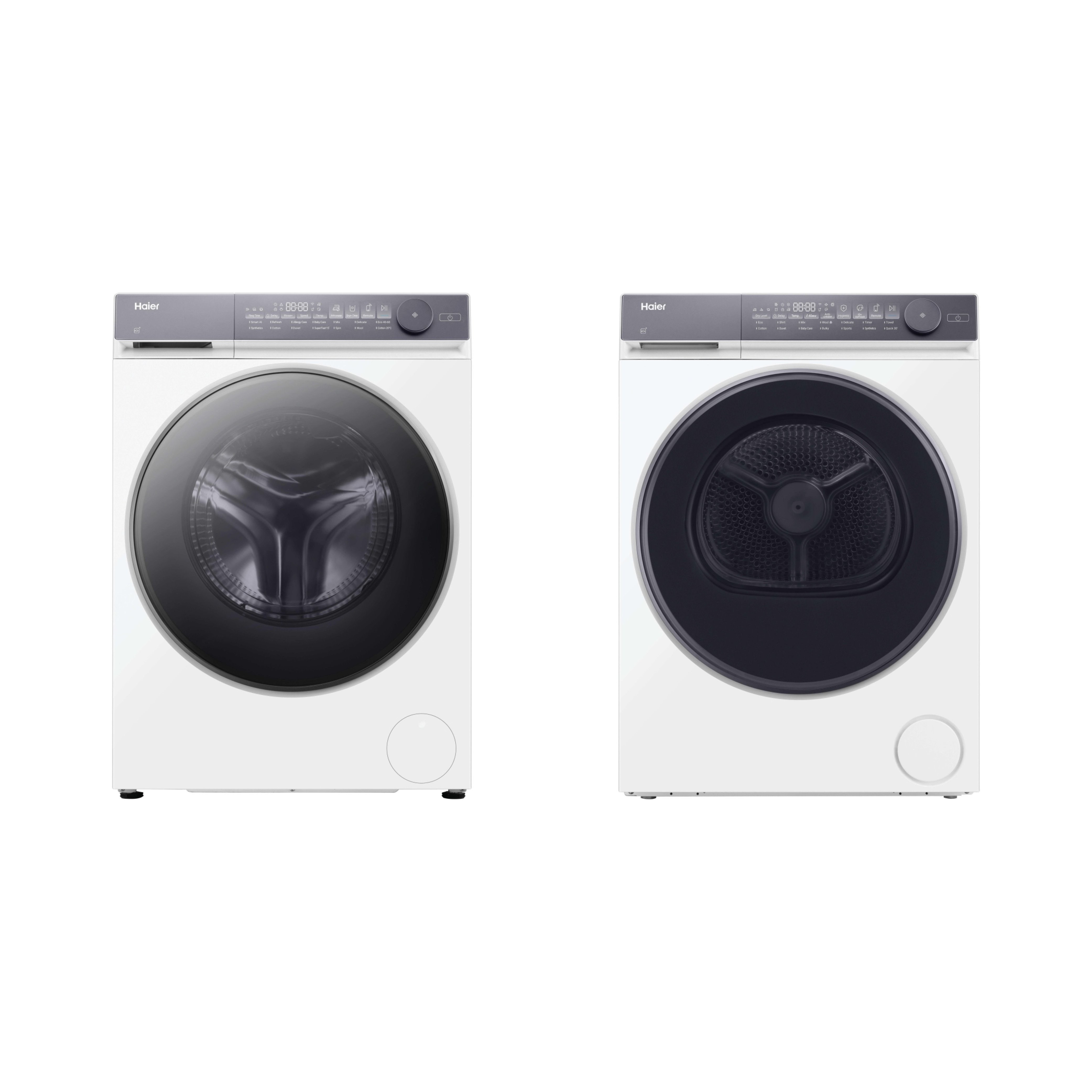 Haier Washing Machine + Heat Pump Tumble Dryer