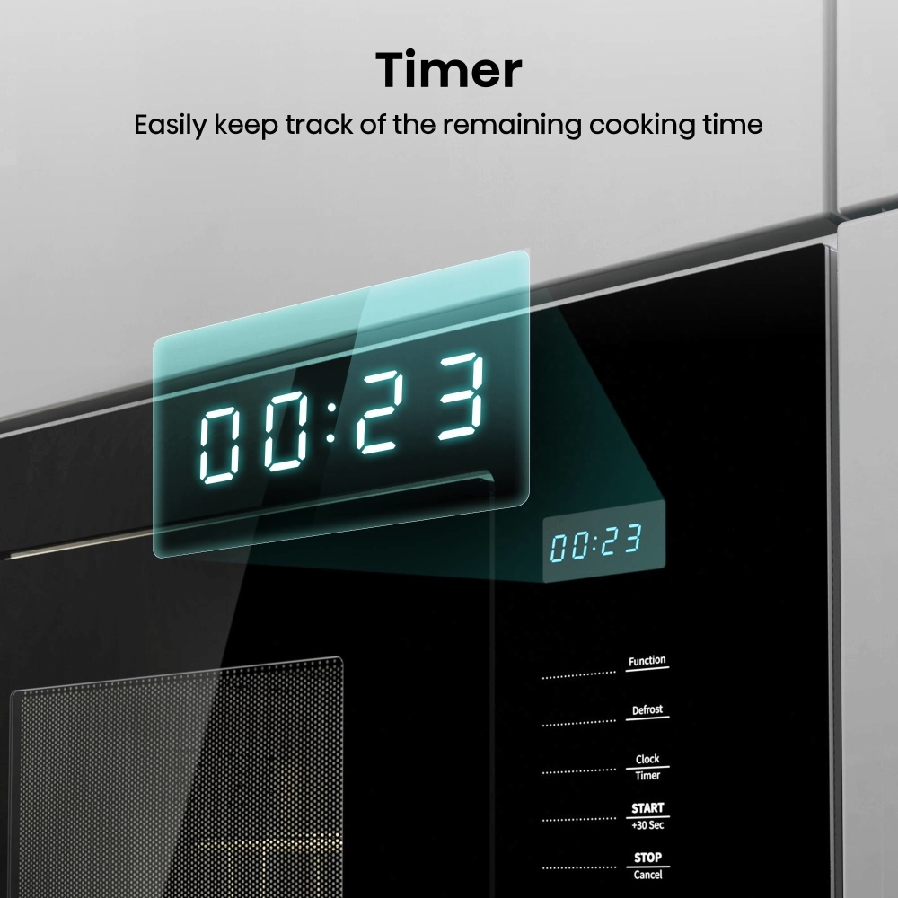Hisense HB20MOBX5UK Built-In Microwave, Black