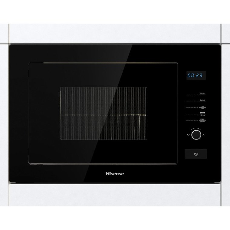 Hisense HB25MOBX7GUK BuiltIn Microwave with Grill, Black Marks