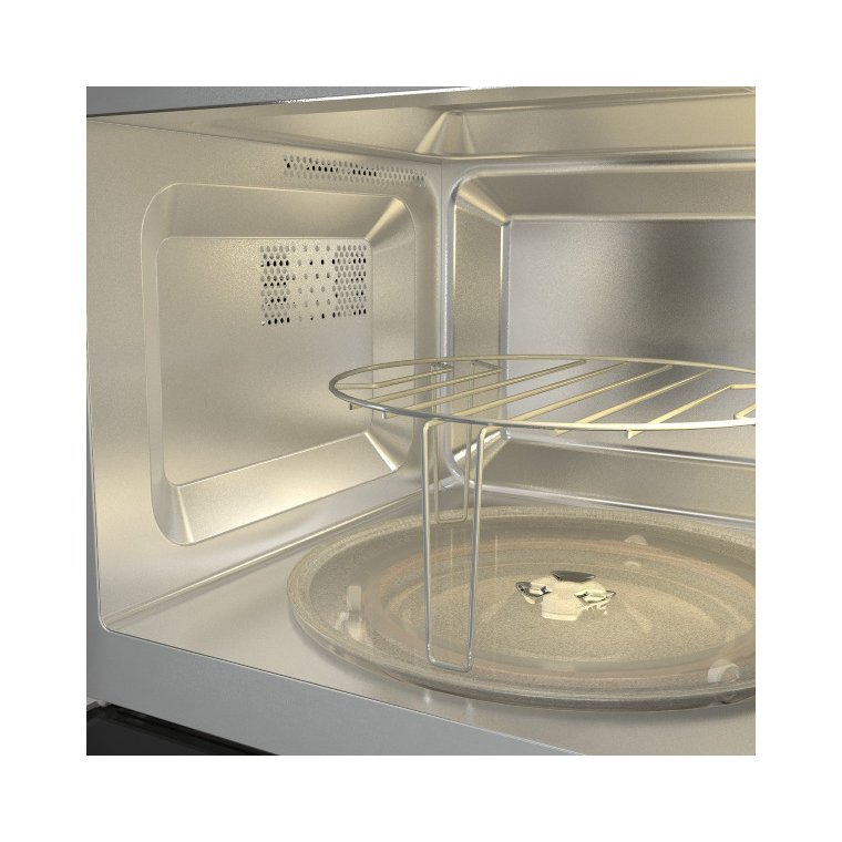 Hisense HB25MOBX7GUK BuiltIn Microwave with Grill, Black Marks