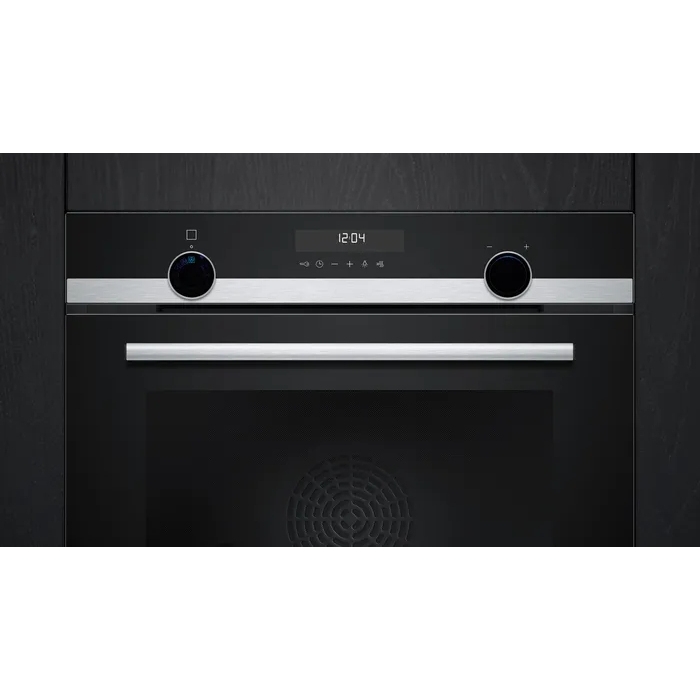 Siemens HB578GBS7B iQ500 Built-In Electric Single Oven with Pyrolytic Cleaning, Black, A+ Rated