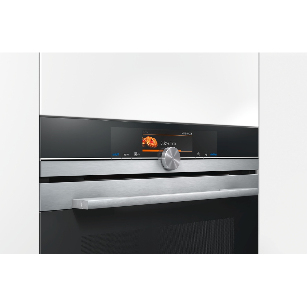 Buy Siemens iQ700 HB678GBS6B Single Built In Electric Oven Stainless