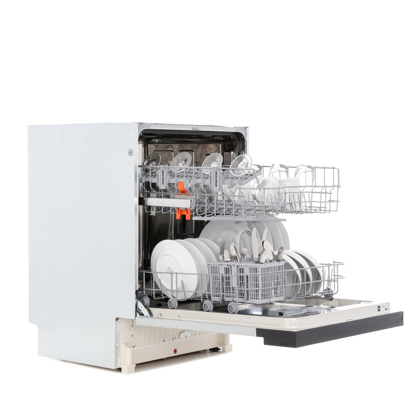 Buy Hotpoint HBC2B19 Built In Semi Integrated Dishwasher Black