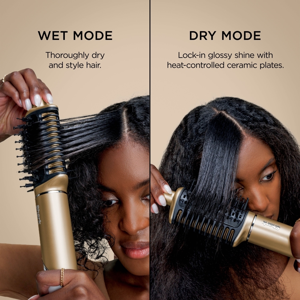 Shark HD6041SUK Glam Ceramic & Air Styling and Drying System, Gold