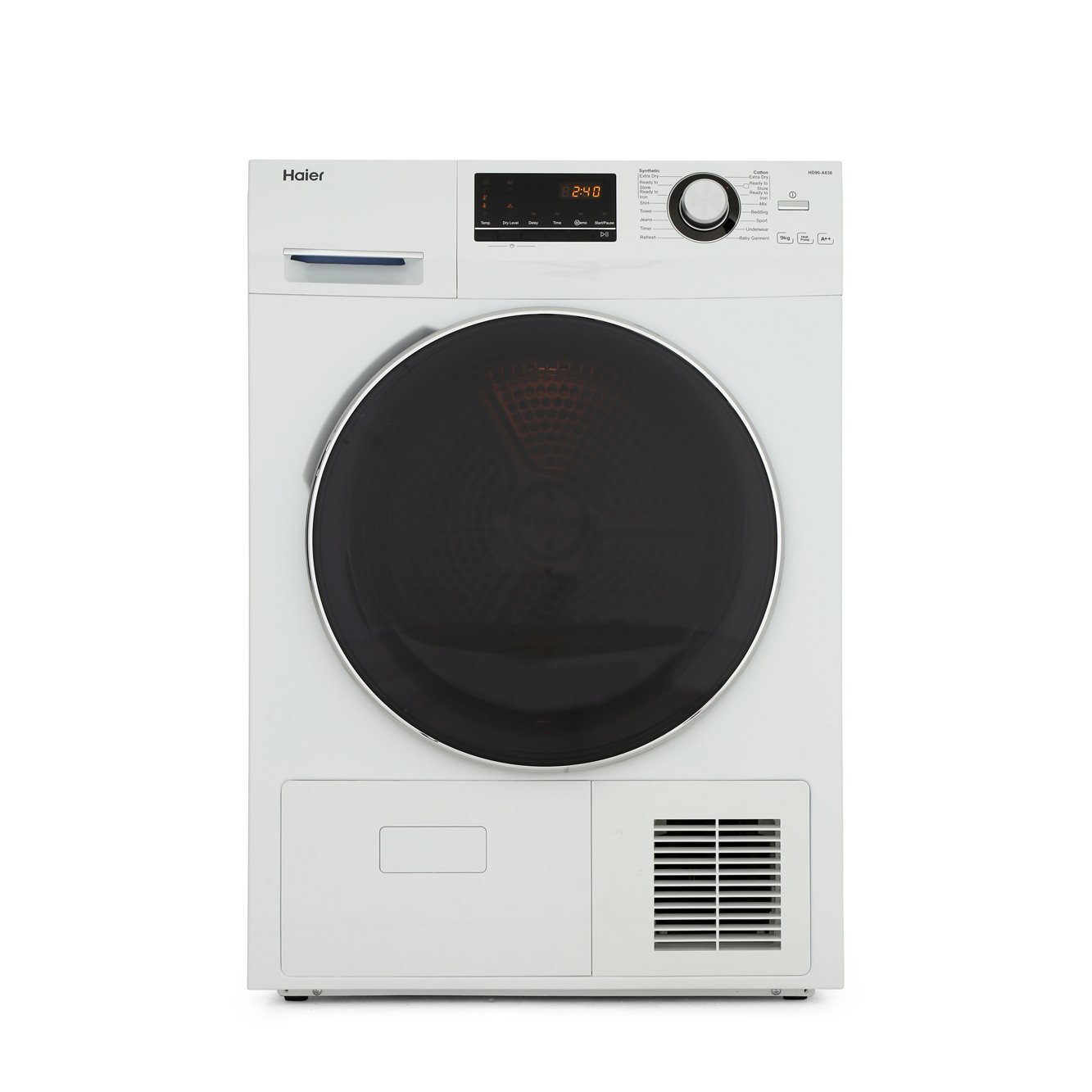 Buy Haier HD90A636 Condenser Tumble Dryer with Heat Pump Technology