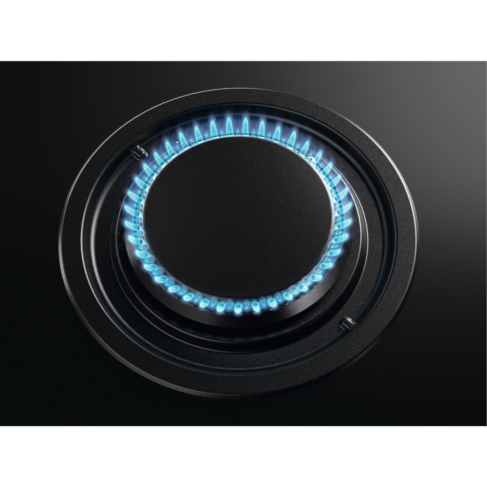 AEG HDB95623NB 8000 88cm Mixed Fuel Hob, Black