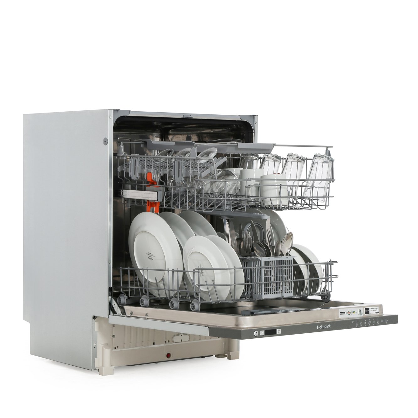 Buy Hotpoint HEI49118C Built In Fully Integrated Dishwasher Graphite