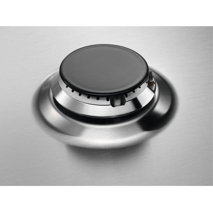 AEG HGB75500SM 3000 75cm 5 Burner Gas Hob, Stainless Steel
