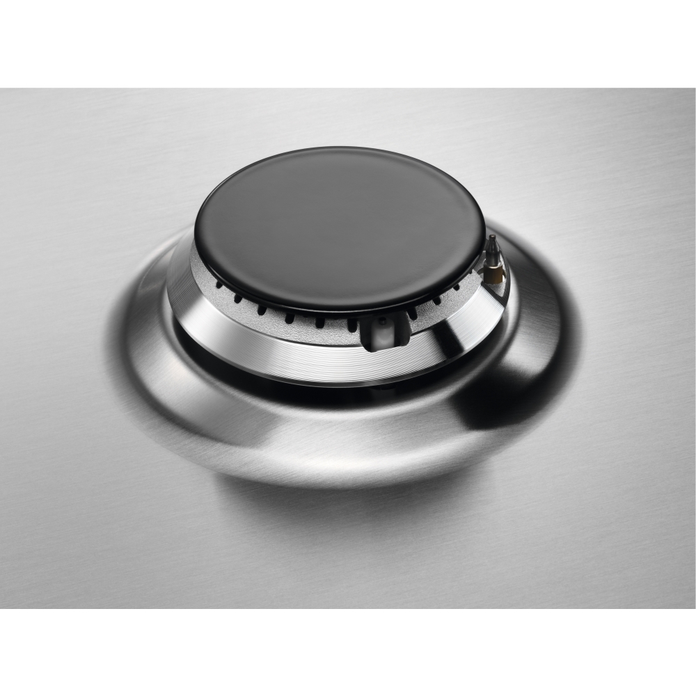 AEG HGE64200SM 3000 59cm 4 Burner Gas Hob, Stainless Steel