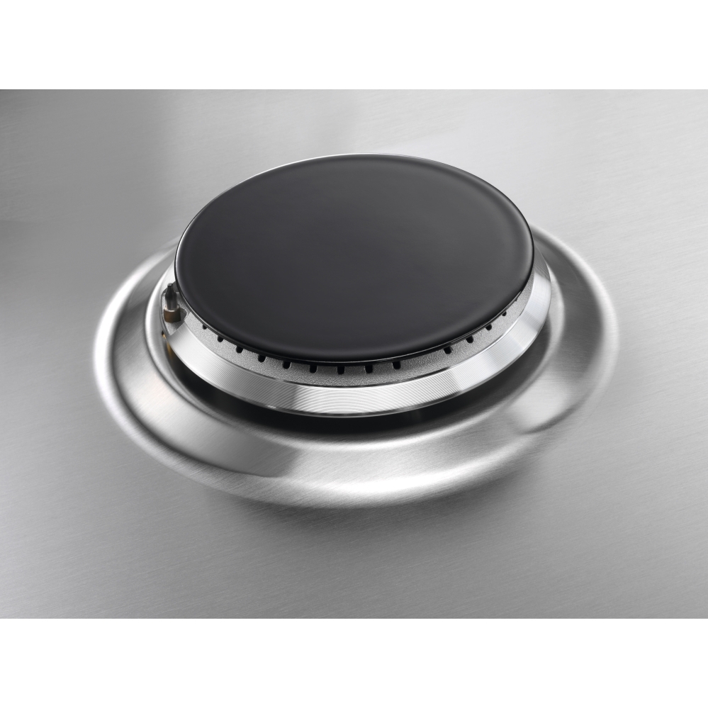 AEG HGE64200SM 3000 59cm 4 Burner Gas Hob, Stainless Steel
