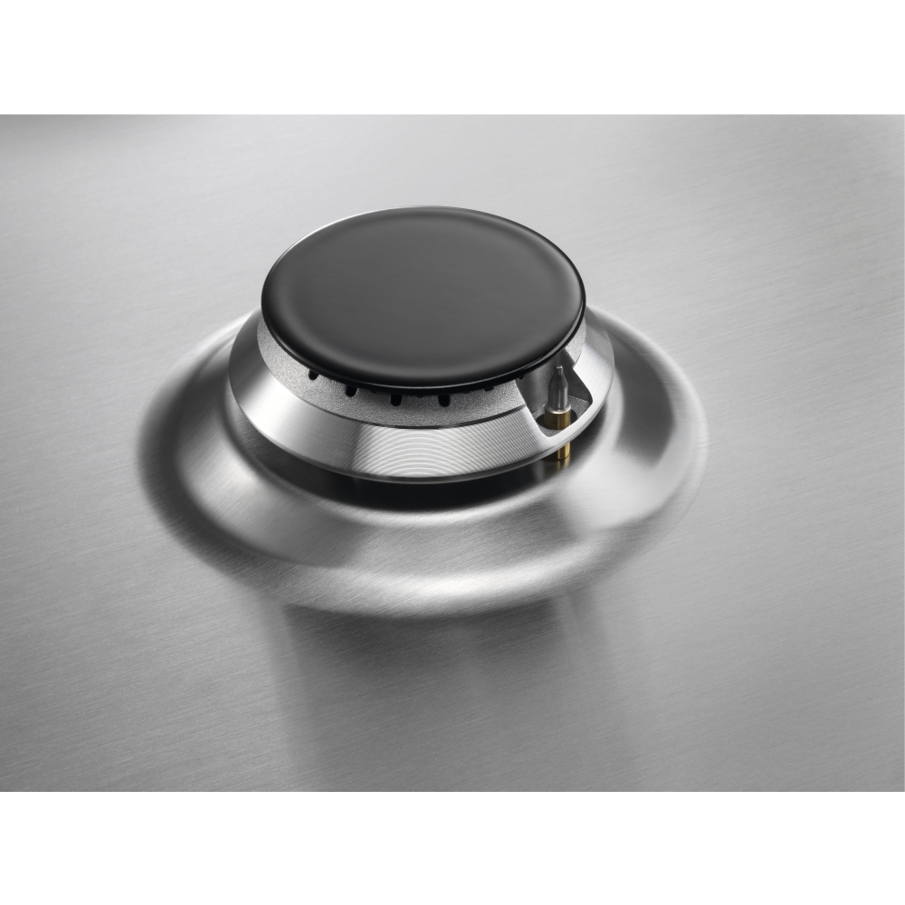 AEG HGX75400SM 3000 75cm 5 Burner Gas Hob, Stainless Steel