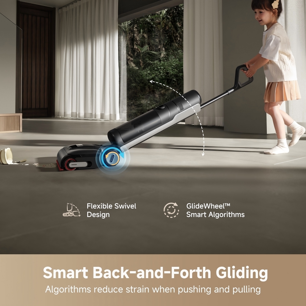Dreame HHR46A Floor Cleaner and Washer, Black