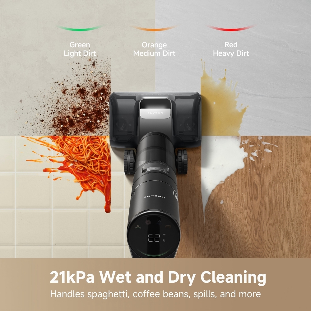 Dreame HHR46A Floor Cleaner and Washer, Black