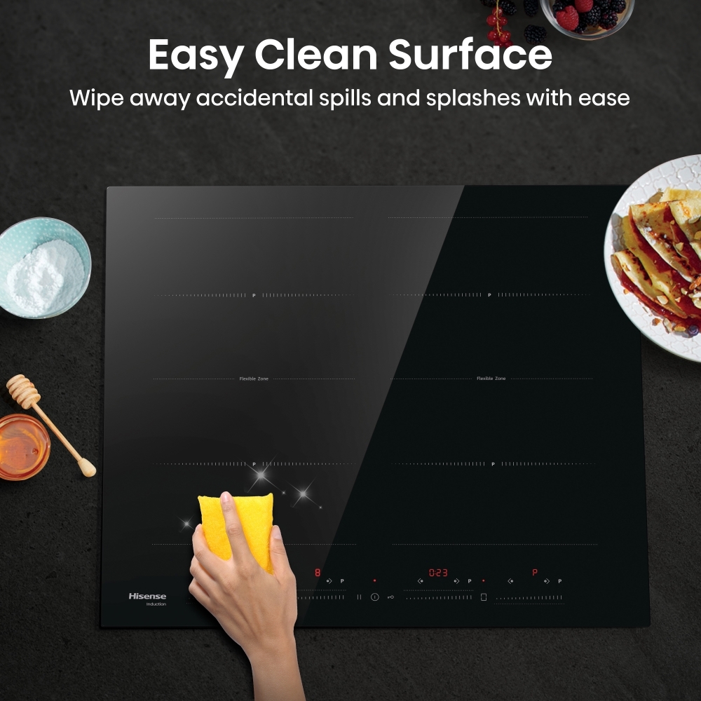 Hisense HI6442BSCE 59cm Induction Hob, Black
