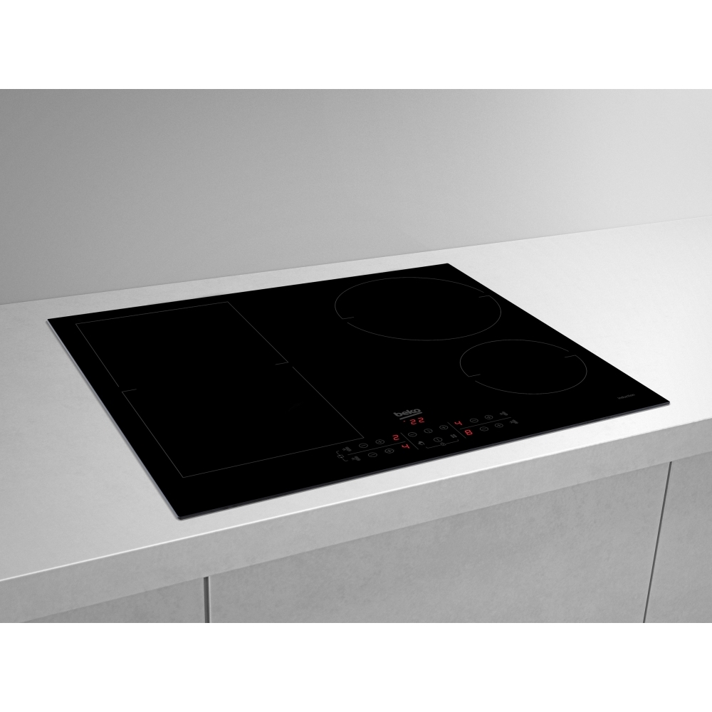 Beko HII64201MT 58cm Induction Hob, Black