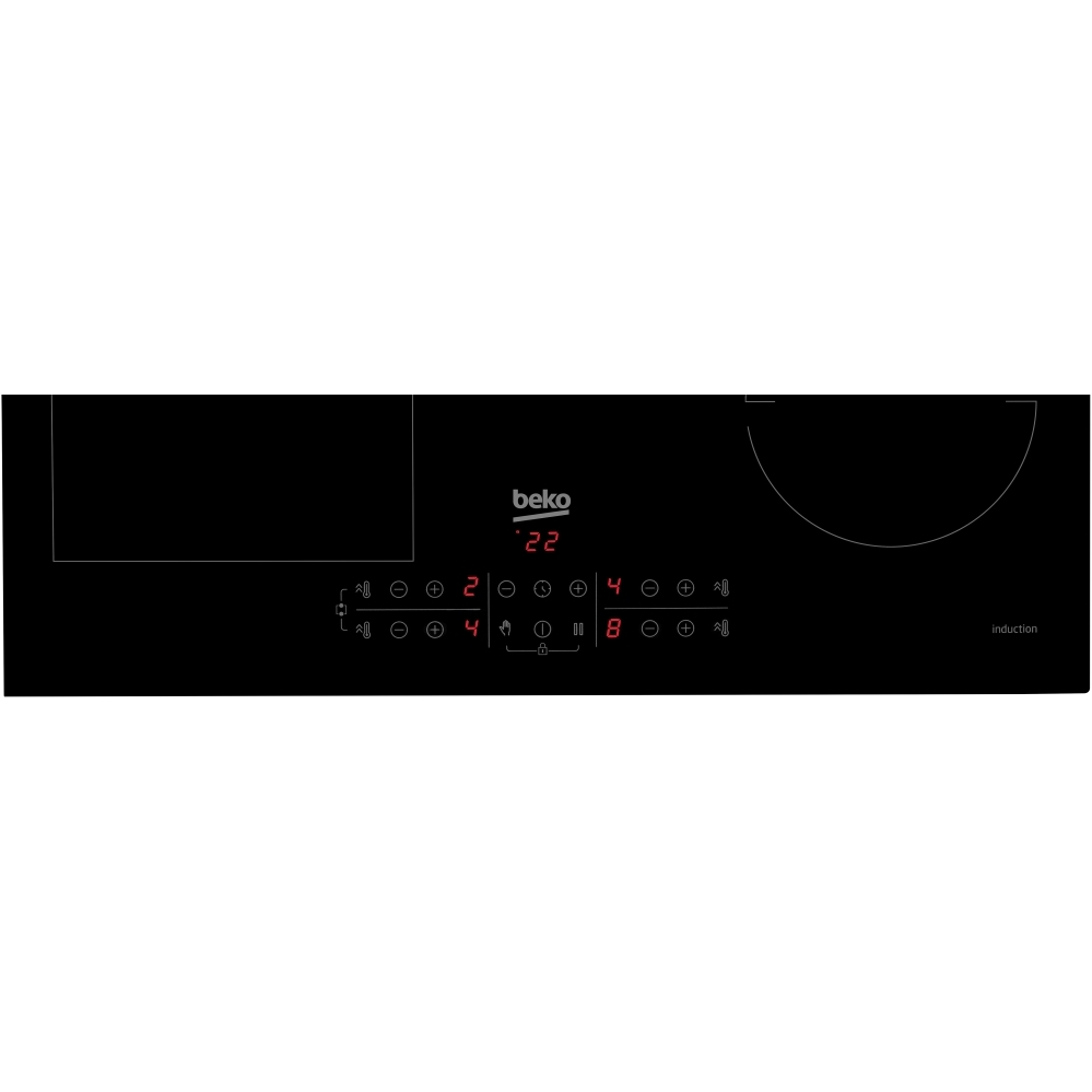 Beko HII64201MT 58cm Induction Hob, Black