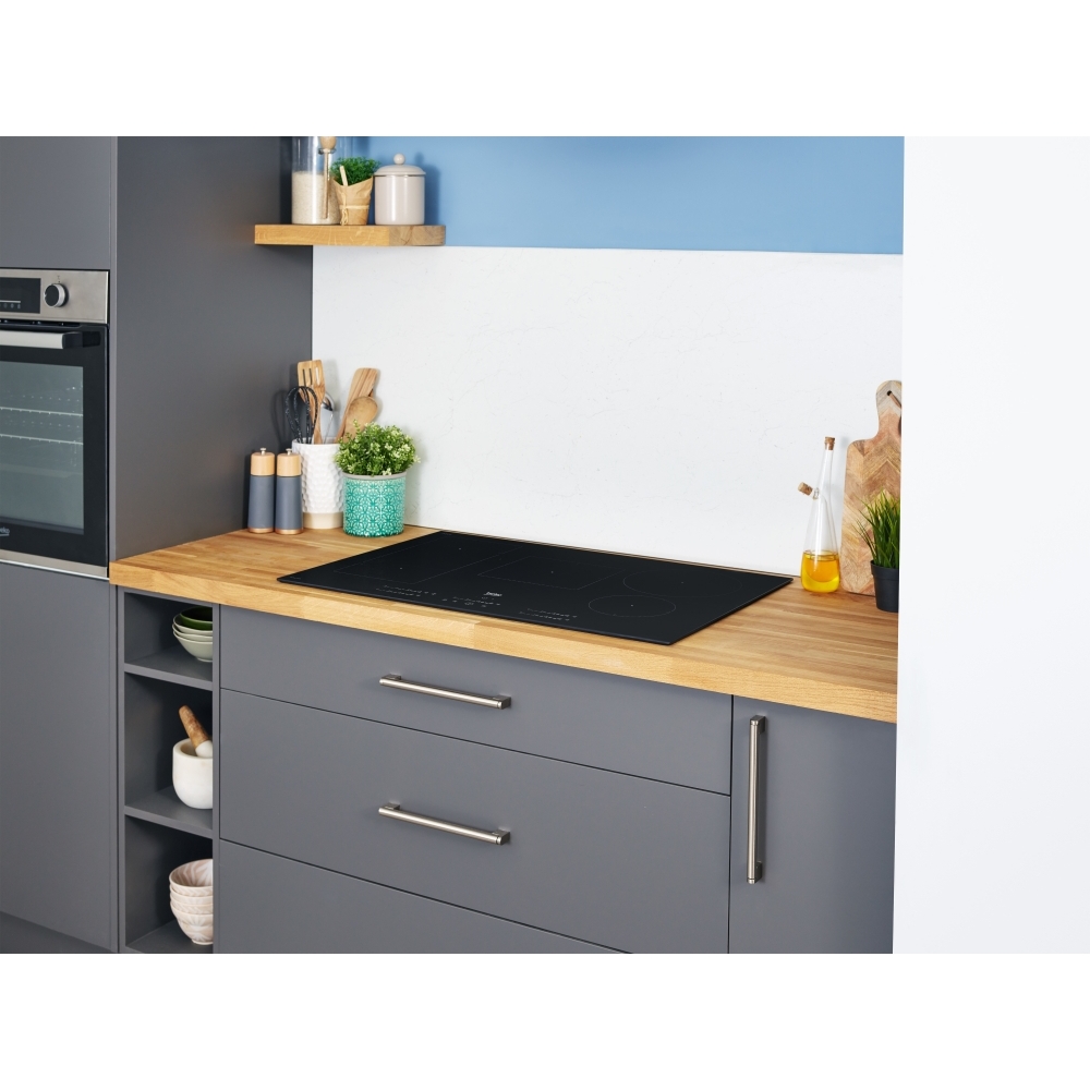 Beko HII85700UFT 78cm Induction Hob, Black