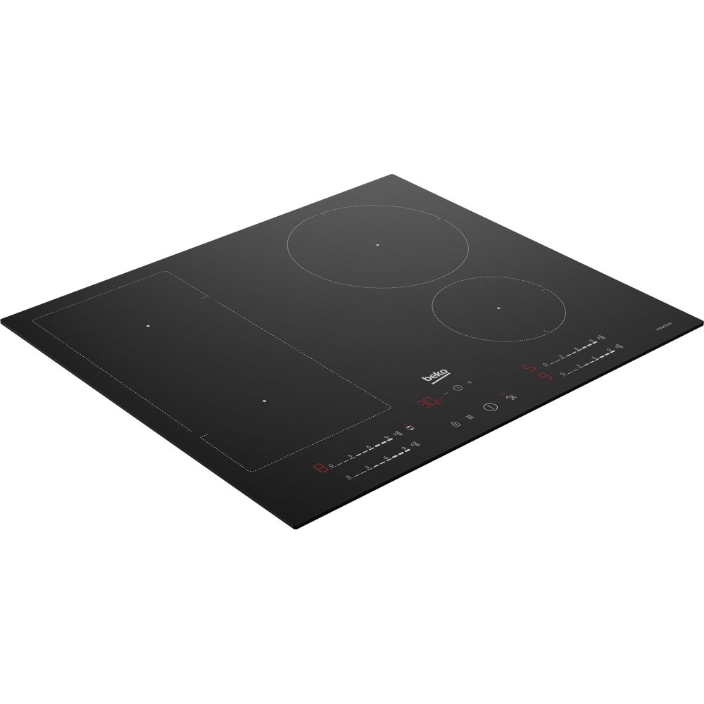 Beko HIIP64530UFT 59cm Induction Hob, Black