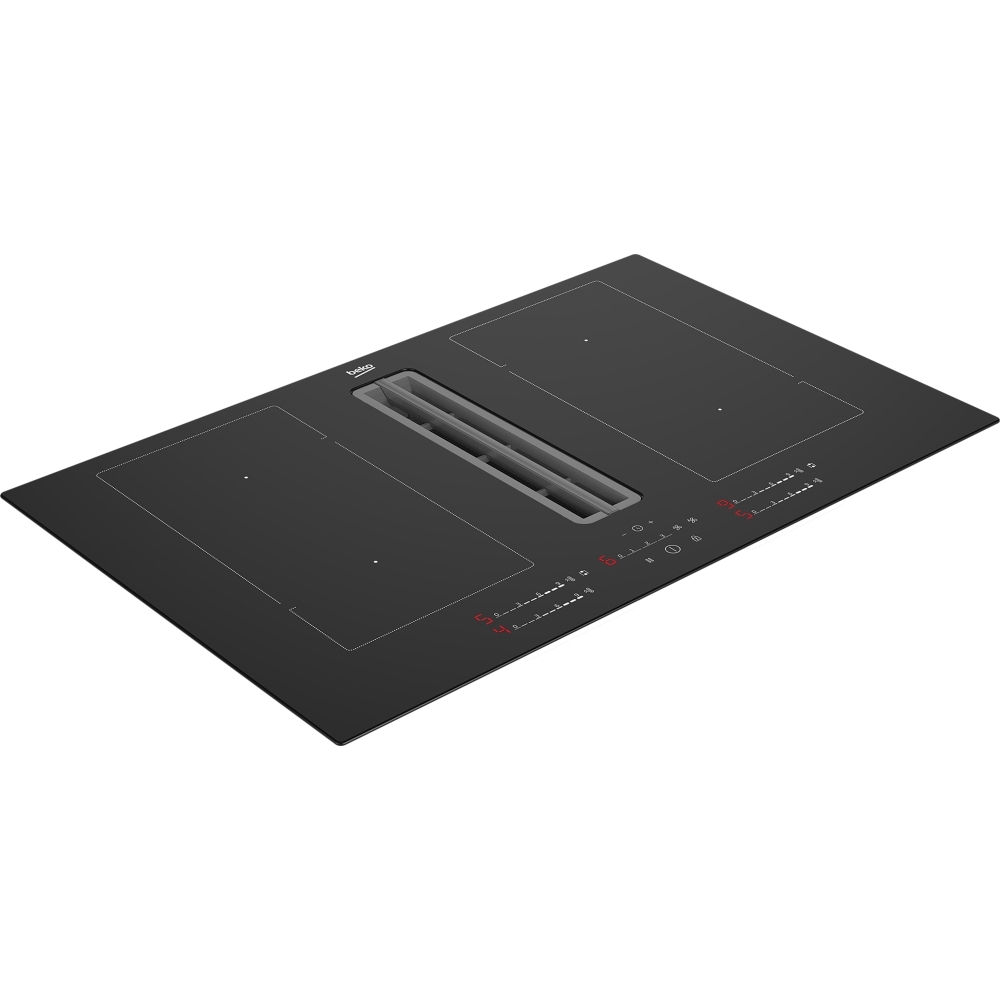 Beko HIXI84700UP 82cm Vented Hob, Black, A Rated