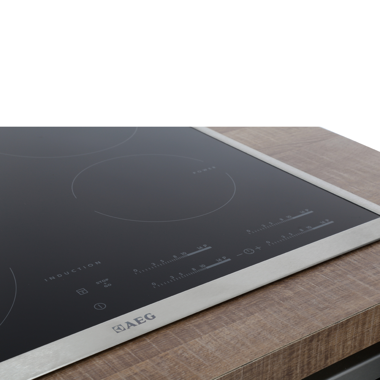 Buy AEG HK654200XB Induction Hob Stainless Steel Trim Marks Electrical