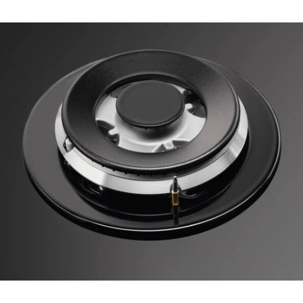 AEG HKB64450NB FlameLight 59cm 4 Burner Gas Hob, Black