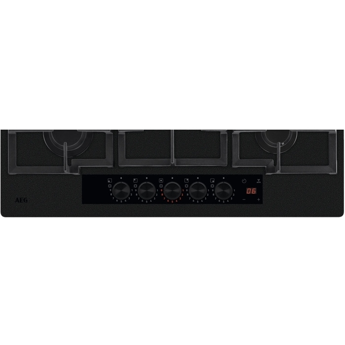 AEG HKB75341NL 74cm 4 Burner Gas Hob, Black