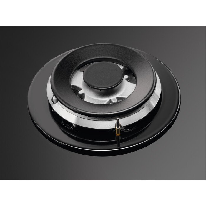 AEG HKB75450NB 8000 FlameLight 74cm FlameLight 5 Burner Gas Hob, Black
