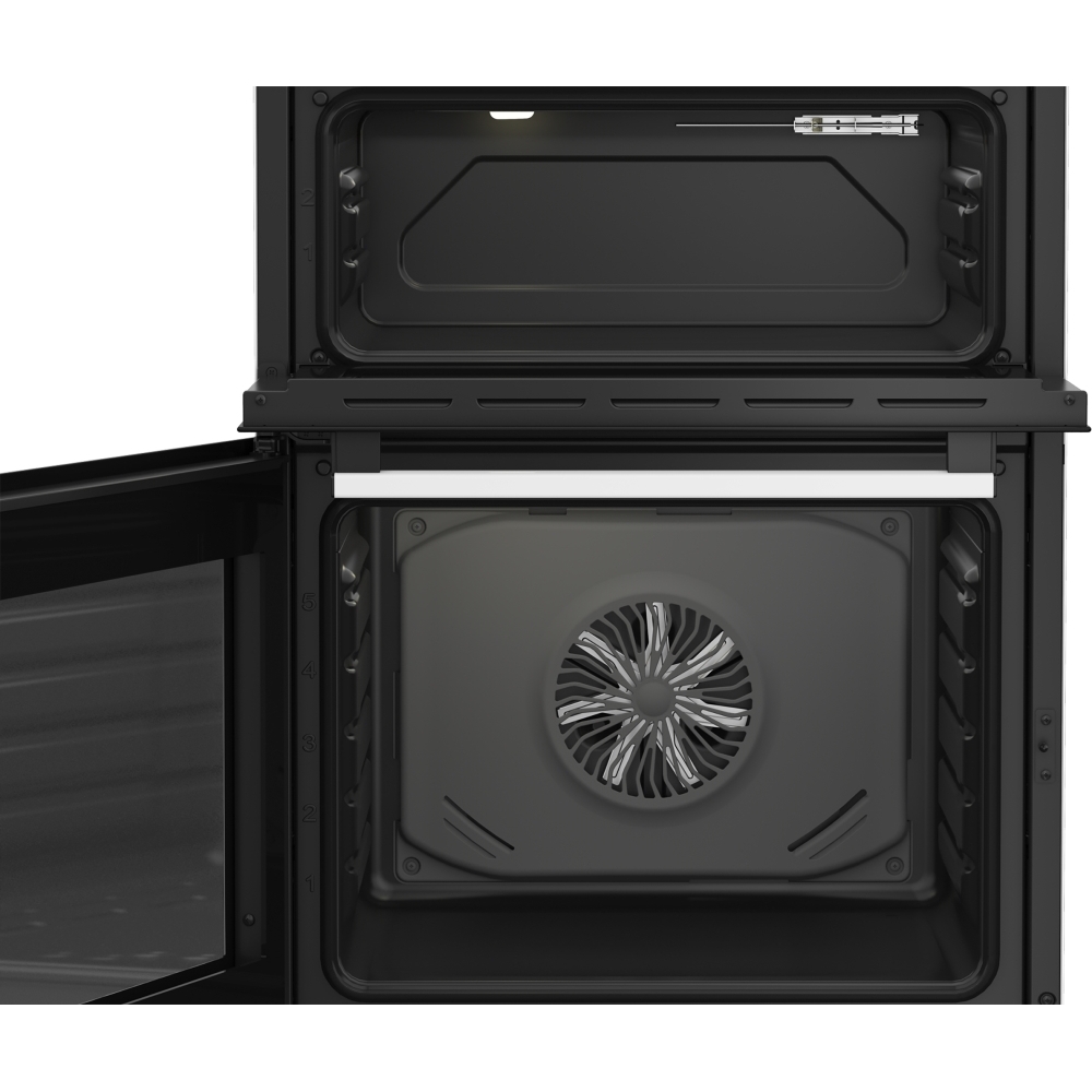 Blomberg HKRN651W Ceramic Electric Cooker with Separate Grill, White, A Rated