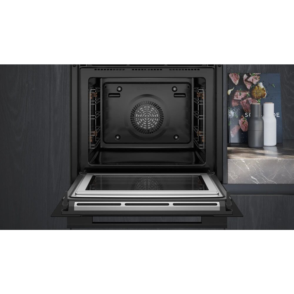 Siemens HM776G1B1B iQ700 BuiltIn Electric Single Oven, Black Marks