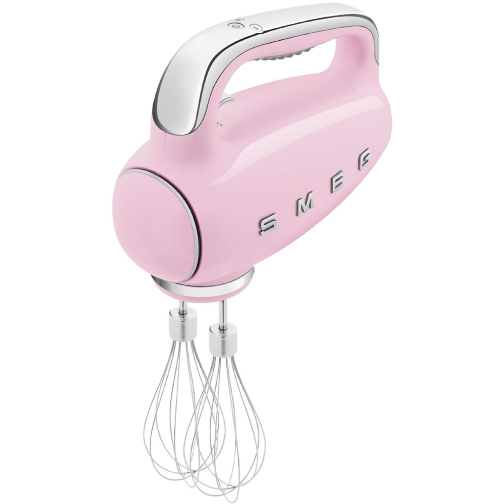Smeg HMF01PKUK Retro Food Mixer, Pink Marks Electrical