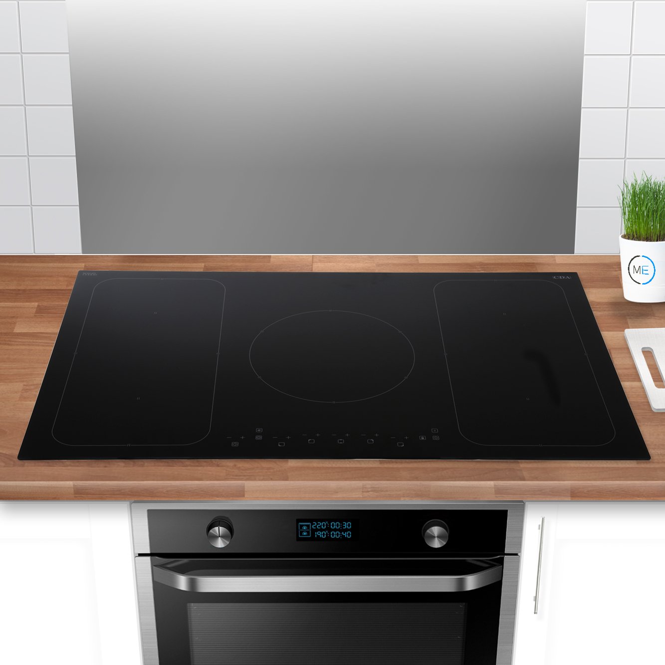 Buy CDA HN9611FR Induction Hob Black Frameless Marks Electrical