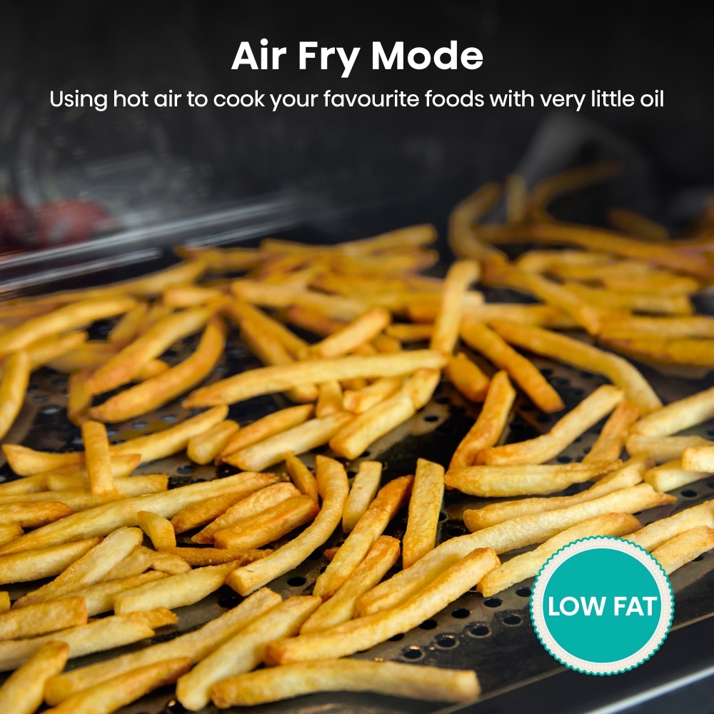 Hisense HO66FAPizzaChef Built-In Electric Single Oven with Pyrolytic Cleaning, Black, A+ Rated