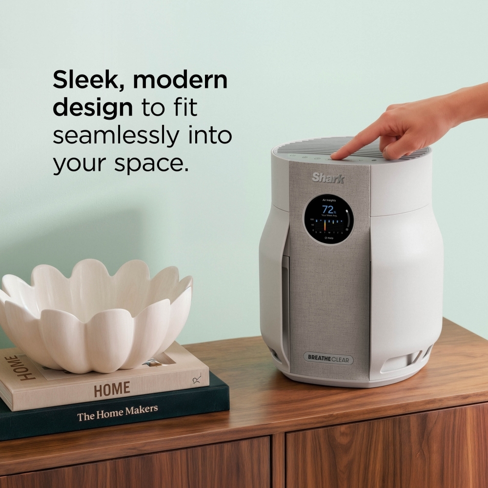 Shark HP062UK BreatheClear Compact Air Purifier with NeverChange6