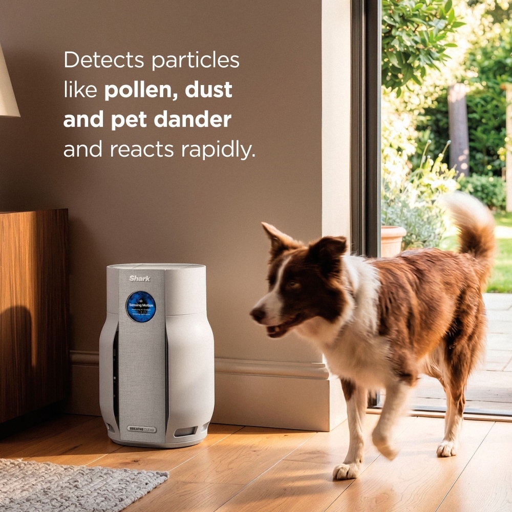 Shark HP162UK Air Purifier, Grey