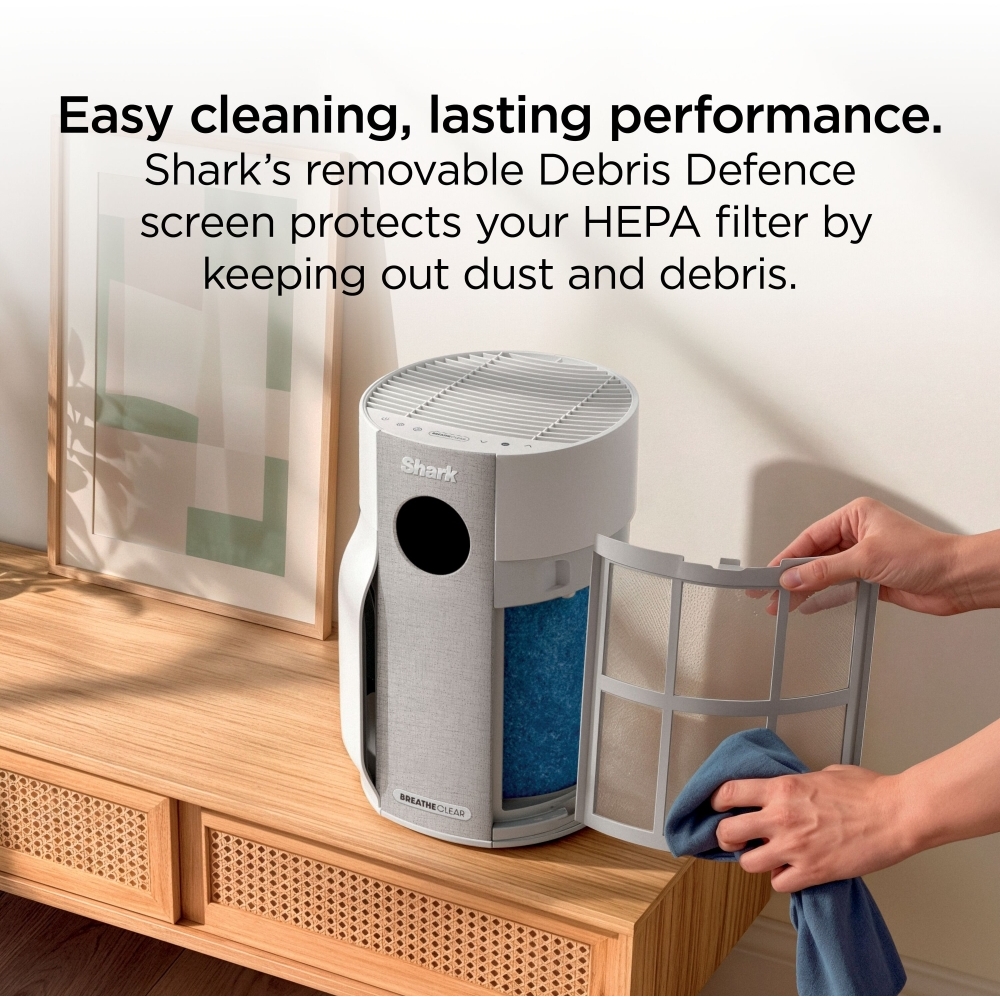 Shark HP162UK Air Purifier, Grey