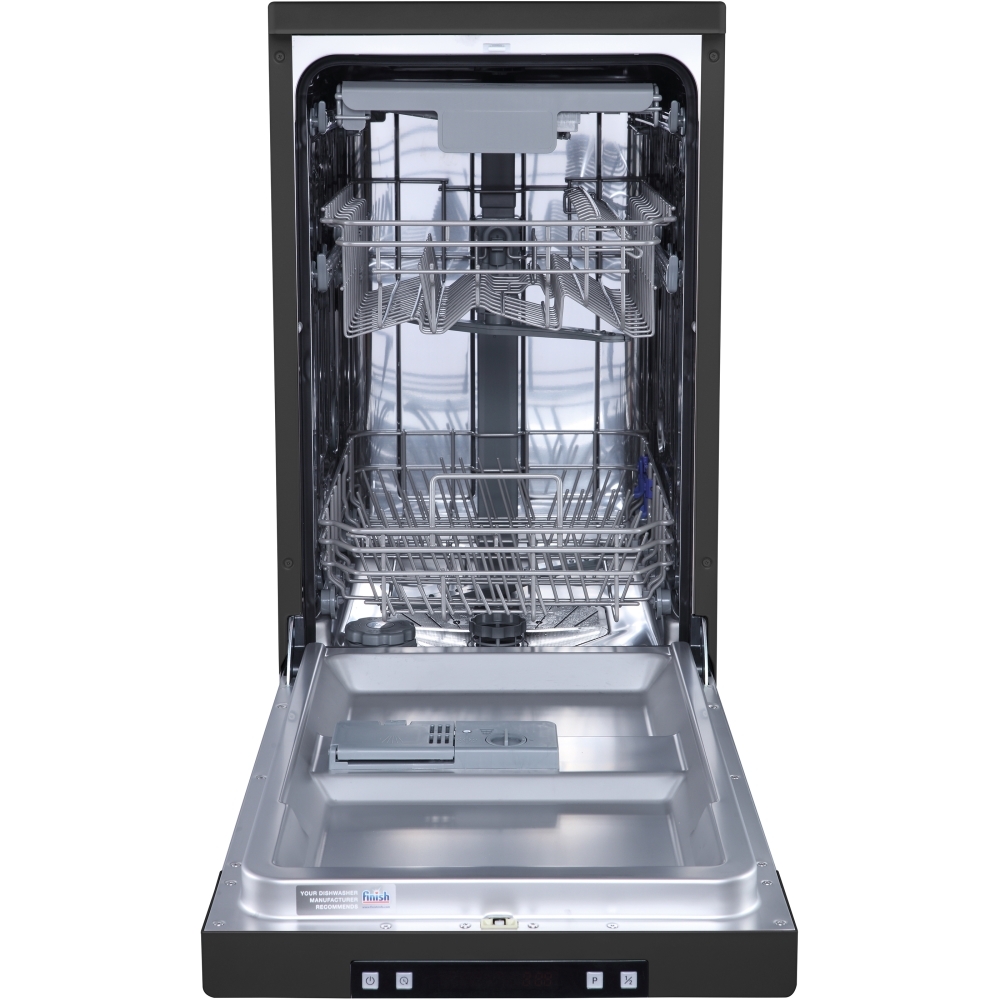 Hisense HS523E15BUK Slimline Dishwasher, 10 Place Settings, Black, E Rated