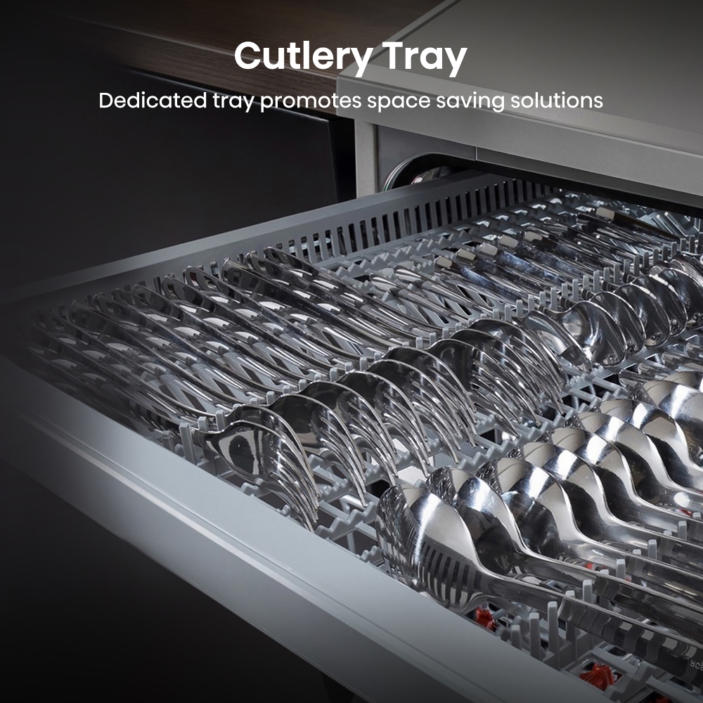 Hisense HS523E15BUK Slimline Dishwasher, 10 Place Settings, Black, E Rated