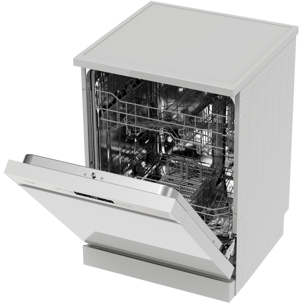 Hisense HS622E90WUK Dishwasher, 13 Place Settings, White, E Rated