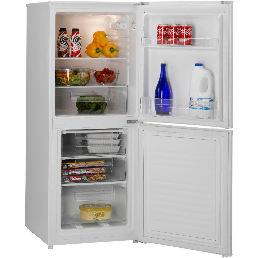 Buy Hoover HSC536W80N Static Fridge Freezer White Marks Electrical