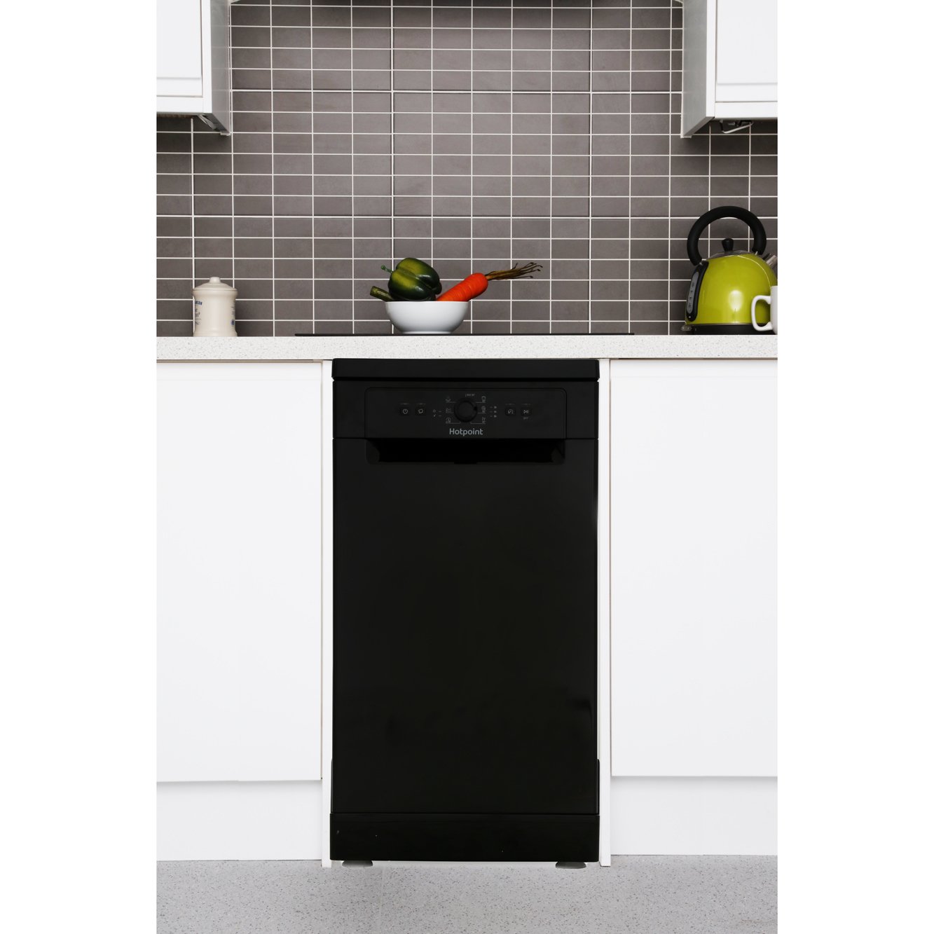 Buy Hotpoint HSFE1B19BUK Slimline Dishwasher Black Marks Electrical