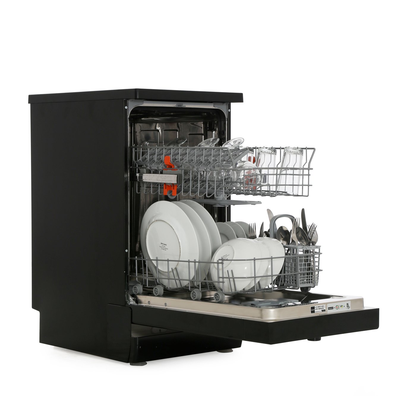 Buy Hotpoint HSFE1B19BUK Slimline Dishwasher Black Marks Electrical