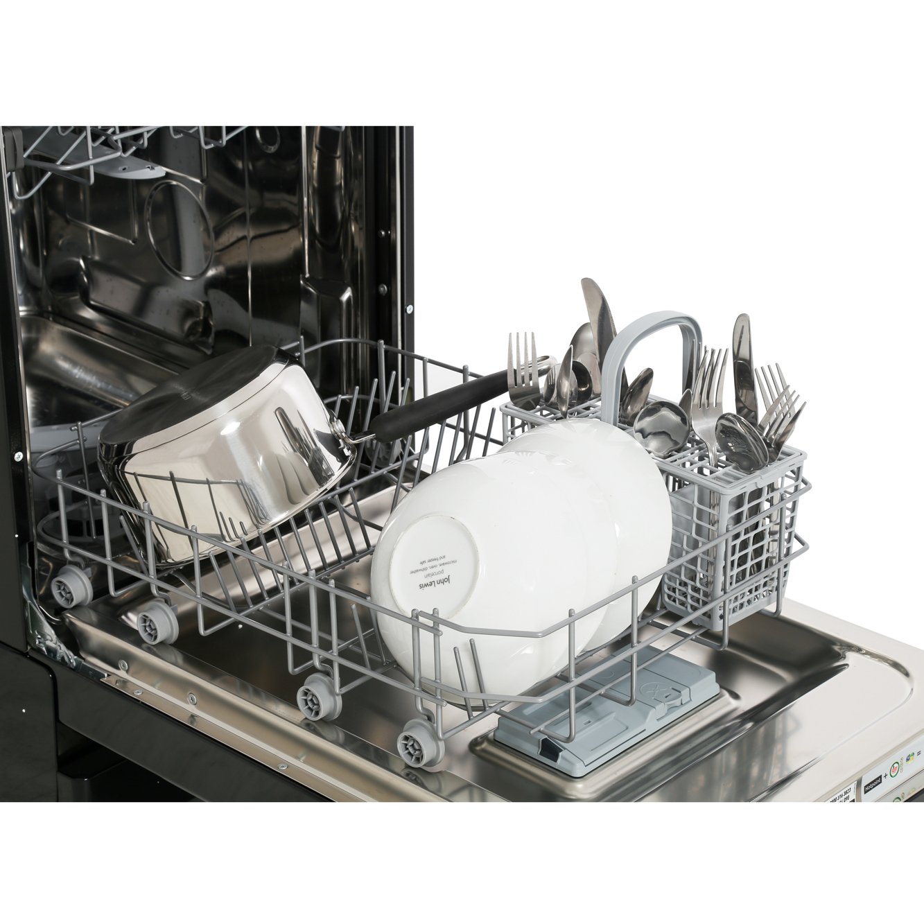 Buy Hotpoint HSFE1B19BUK Slimline Dishwasher Black Marks Electrical