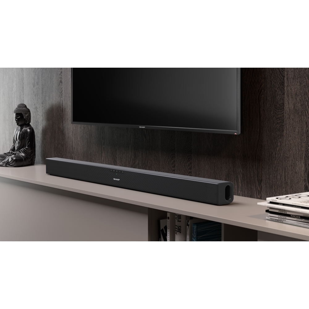 Sharp HT-SB140MT Sound Bar, Black