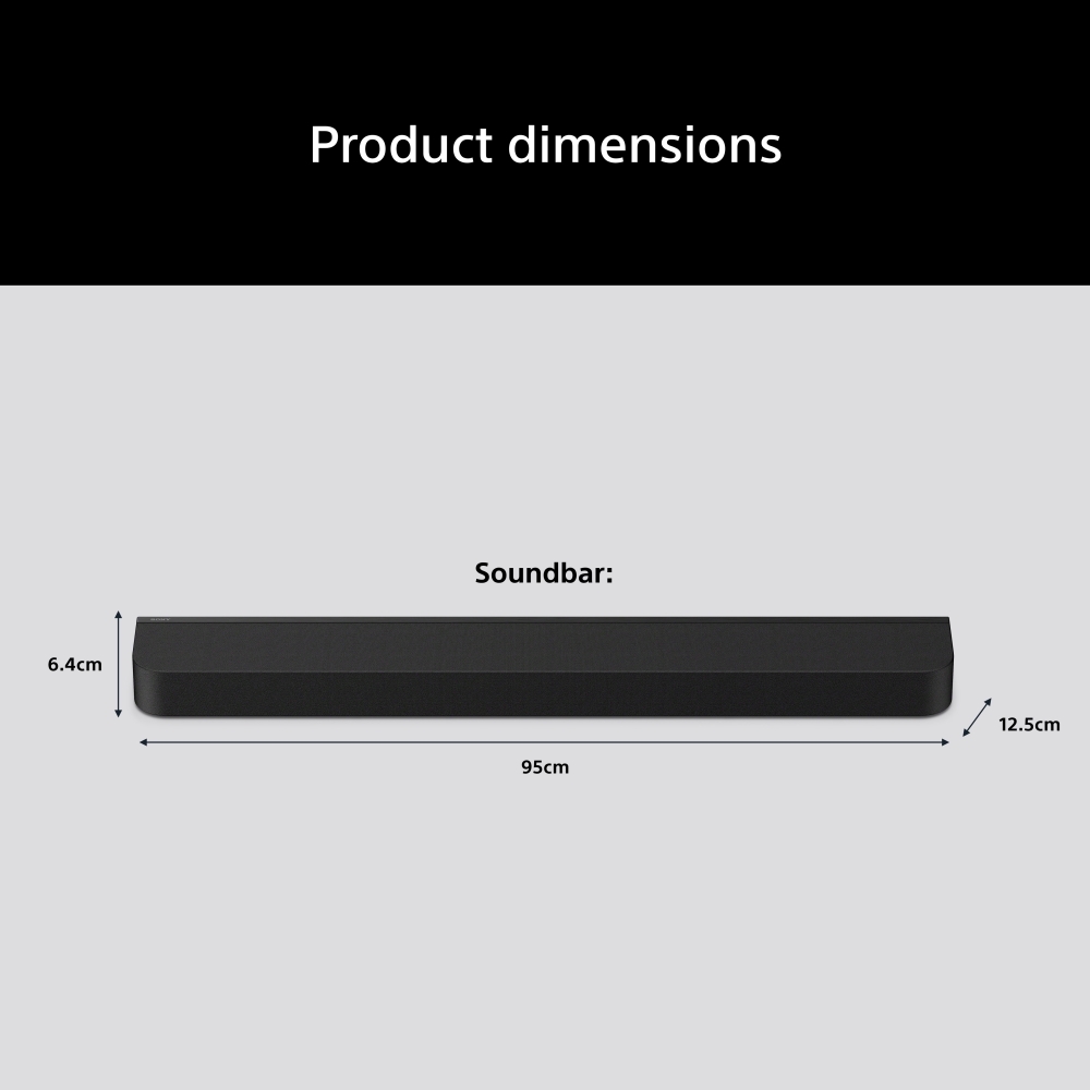 Sony HTA7100.CEK Sound Bar, Black