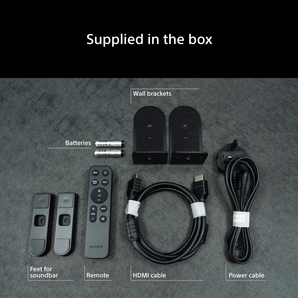 Sony HTA7100.CEK Sound Bar, Black